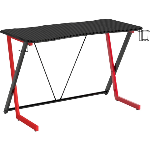 PIRANHA - Tresher bureau zwart/rood