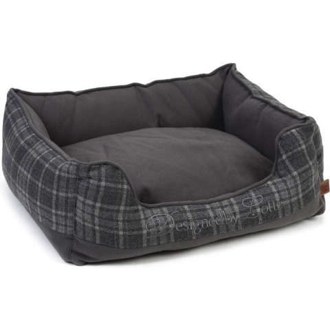 DESIGNED BY LOTTE LIGBED SLIEPA GRIJS 80 X 70 X 22 CM