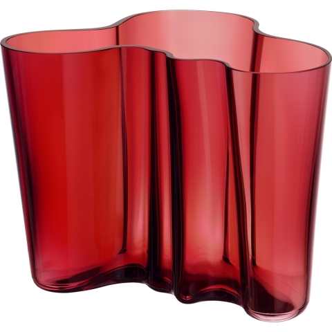 Iittala Alvar Aalto Vaas 16cm Cranberry