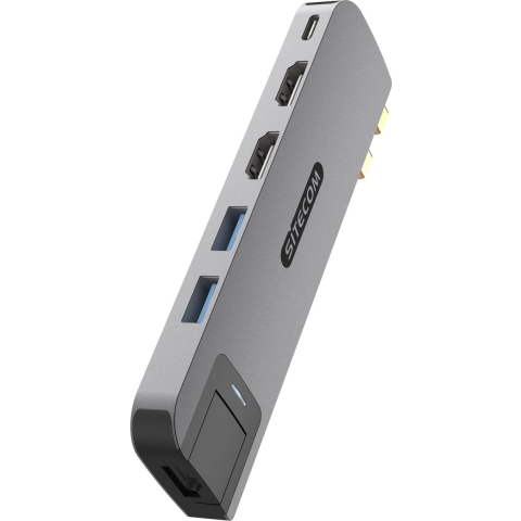 Sitecom Multiport-hub 6-in-2 (voor Macbook Pro 14-16")