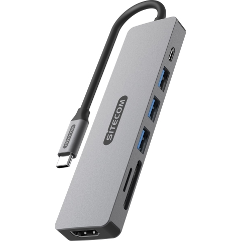Sitecom 7 In 1 Usb-c Pd Multiport Adapter