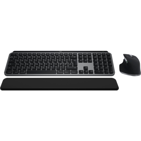 Logitech Mx Keys S Combo Voor Mac Draadloos Toetsenbord En Muisset Zwart