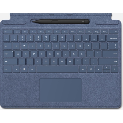 Microsoft Surface Pro Signature Keyboard Met Slim Pen 2 - Saffier