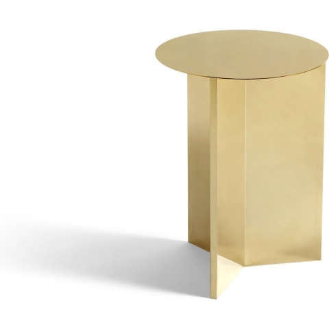 Hay Slit Table High Bijzettafel Messing