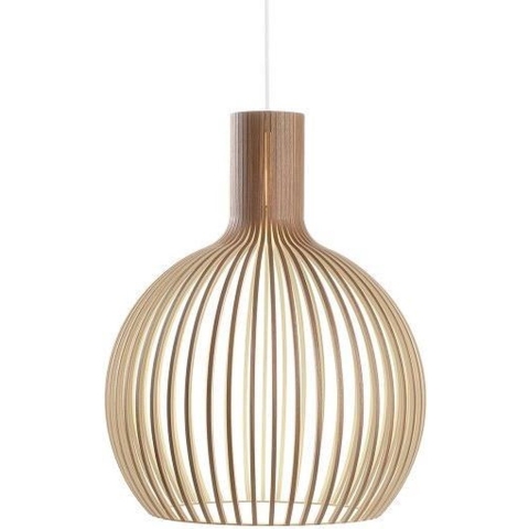 Secto Design Octo 4240 HanglampØ54 Walnoot