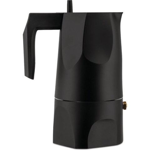 Alessi Ossidiana Percolator Koffiemaker 15cl Zwart