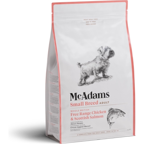 McAdams Grainfree Dog Adult Small Breed Free Range Chicken&Scottish Salmon 5 kg