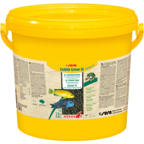 Sera Sera Cichlid Green XL Nature - 3.6kg