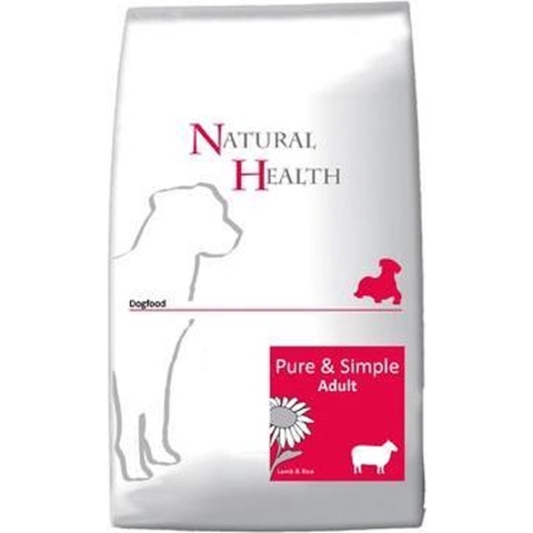 Natural Health hondenvoer Adult Lam 12,5 kg
