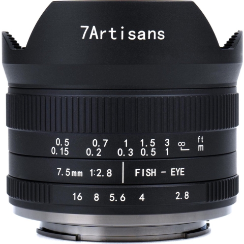 7Artisans 7.5mm F2.8 MKII Nikon Z DX (APS-C)
