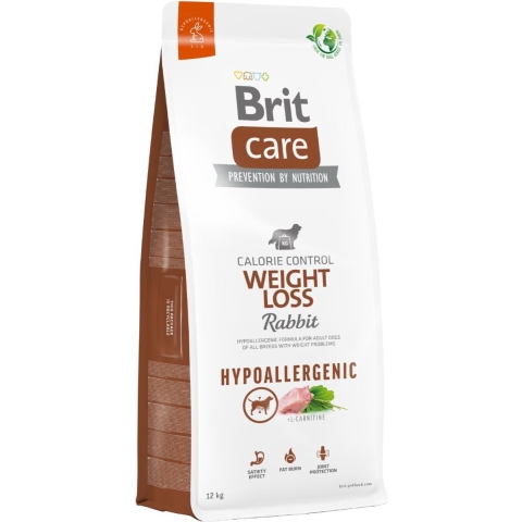 Brit Care Hypoallergenic Weight Loss Rabbit&Rice 12 kg