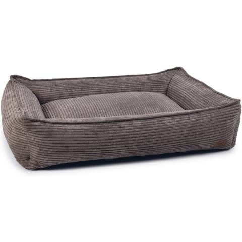 Designed by Lotte hondenmand Ribbed Bruin 95 x 80 cm