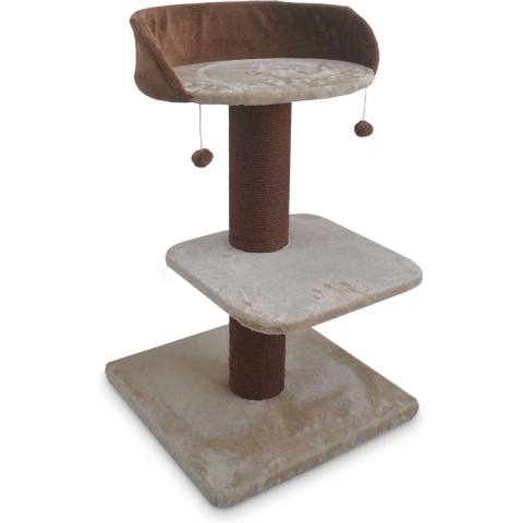 Duvo+ Krabpaal Gloria Beige 60 x 60 x 110 cm