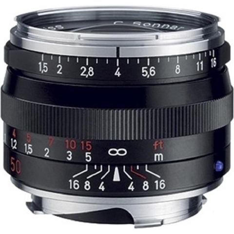 Zeiss C Sonnar T* 1,5/50 ZM, black