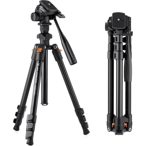 K&F Concept Statief K234A0 + Video Head