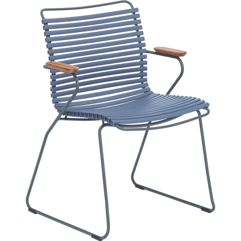 Houe Click Armchair Tuinstoel Pigeon Blue