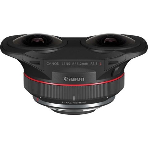 Canon RF 5.2mm F2.8L Dual Fisheye 3D VR Lens