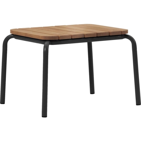 Normann Copenhagen Vig Wood Bijzettafel 55x45 Zwart