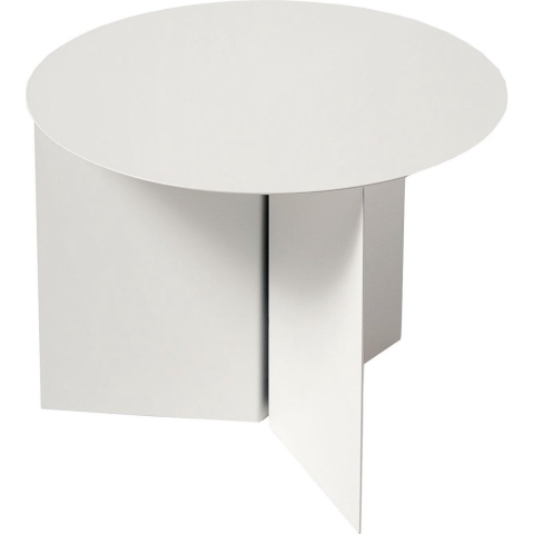 Hay Slit Table Round Bijzettafel Wit