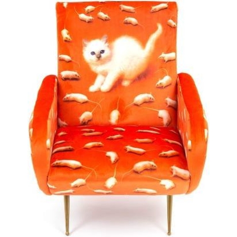 Seletti Toiletpaper Lounge Fauteuil Kitten