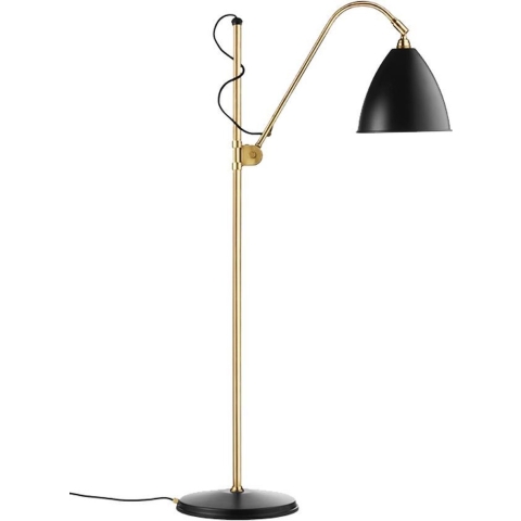 Gubi Bestlite BL3 Vloerlamp Medium Messing/zwart
