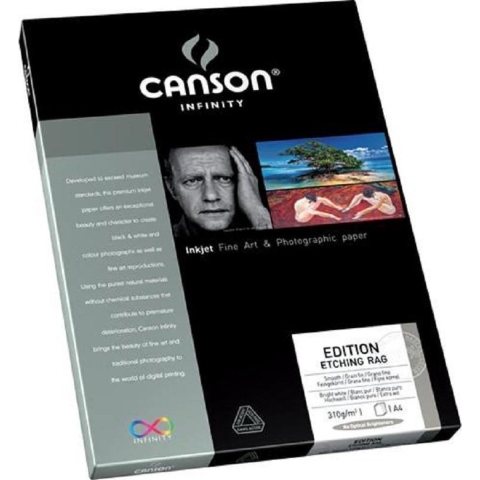 Canson EDITION ETCHING RAG 310g A3 25 vel