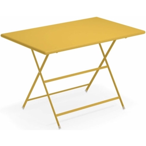 Emu Arc En Ciel Tuintafel Rechthoek 110x70 Curry Geel