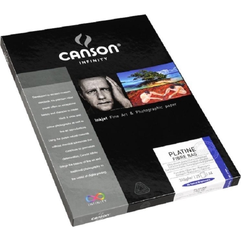 Canson PLATINE FIBRE RAG 310g A3+ 25 vel