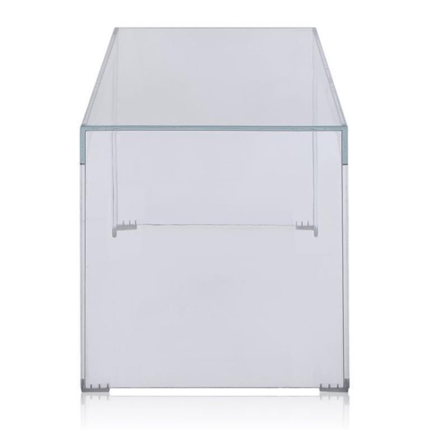 Kartell Invisible Side High Bijzettafel Salontafel Transparant