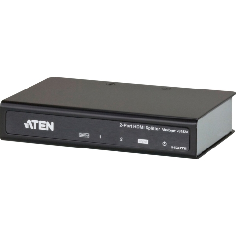 Aten 2-Poorts HDMI-Splitter Zwart