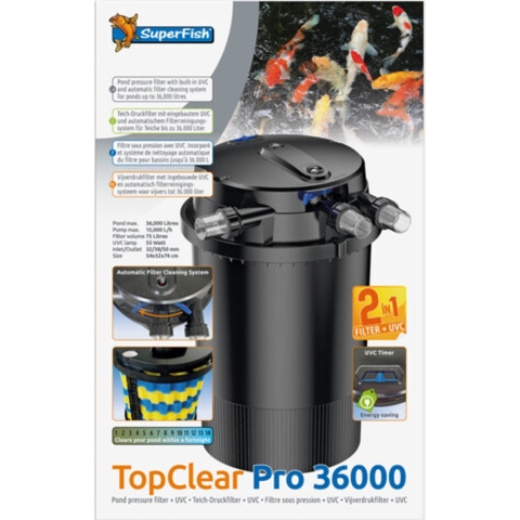 SuperFish Superfish Topclear Pro 36000 UVC-55W