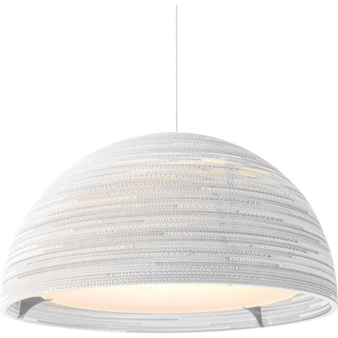 Graypants Scraplights Dome 36 HanglampØ93 Wit