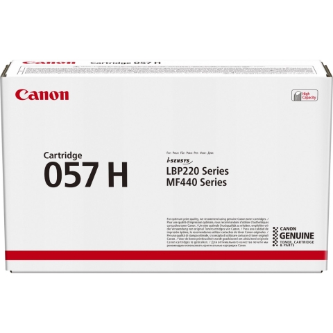 Canon tonercartridge 057 H Zwart