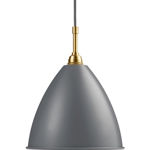 Gubi Bestlite BL9 Hanglamp MediumØ21 Messing/grijs