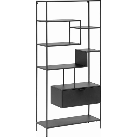 Kave Home Shantay Stellingkast 80x168 Zwart