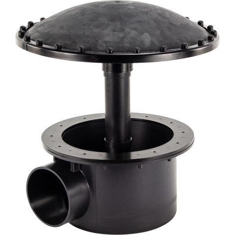 AquaForte Bodemafvoer + beluchtingskap Ø38cm