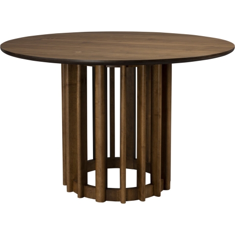 Dutchbone Barlet EettafelØ120 Walnoot