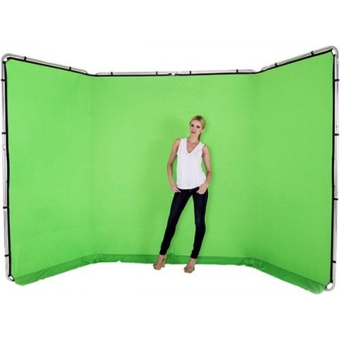 Lastolite Panoramic Background 4m Chromakey Green