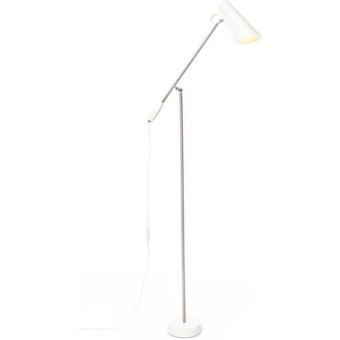 Northern Birdy Vloerlamp Wit/staal