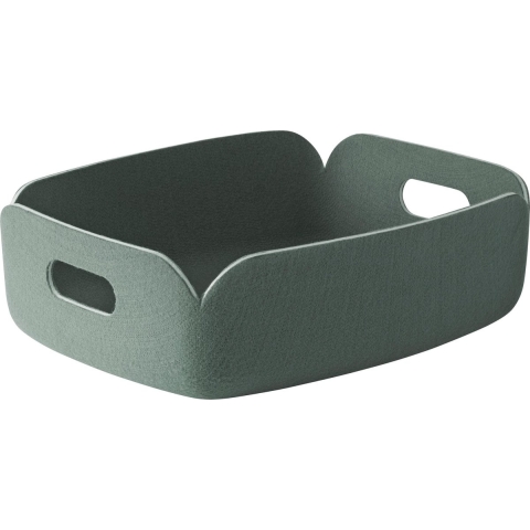 Muuto Restore Tray Opbergmand Dusty Green
