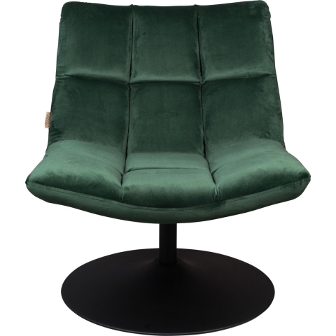 Dutchbone Bar Fauteuil Draaifauteuil Velvet Groen