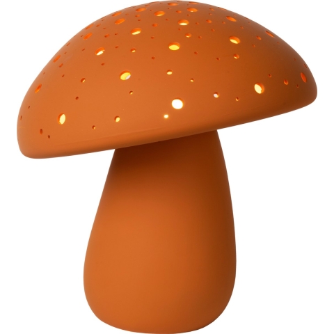 Lucide Fungo Tafellamp Small Okergeel