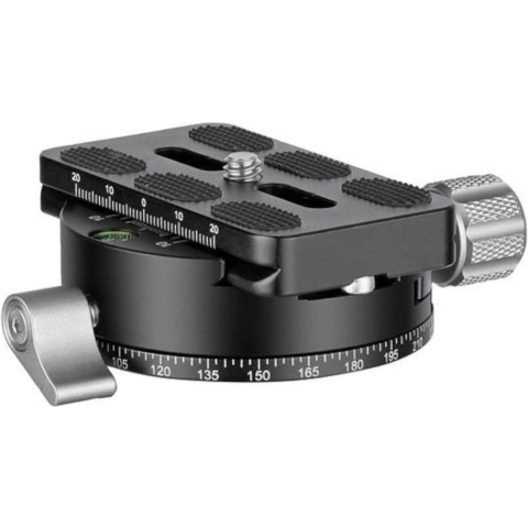 Leofoto PAN-02 Panning clamp + QP70 plate + Bag LF-PAN-02+QP70