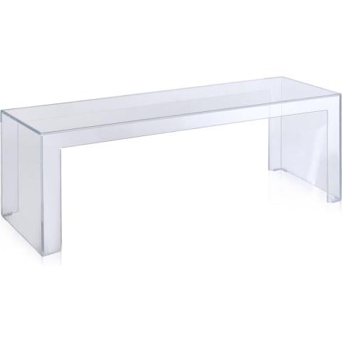 Kartell Invisible Side Low Bijzettafel Salontafel Transparant
