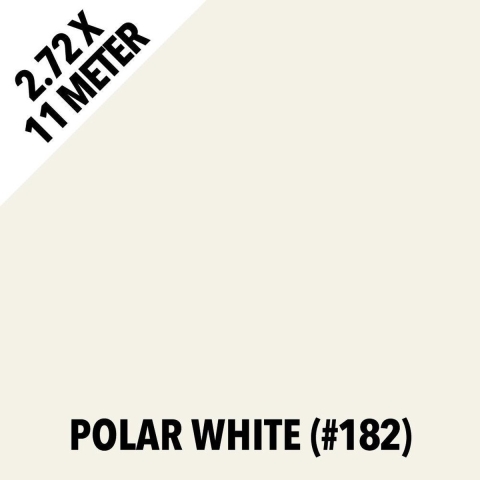 Colorama 182 Achtergrondpapier Polar White 2.72x11m