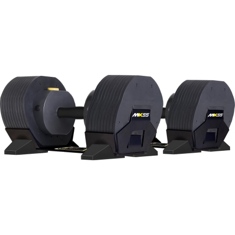 MX Select MX55 verstelbare dumbbells met standaard 24,9 KG