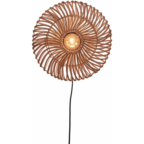 Good&Mojo Zanzibar Wandlamp Small Naturel