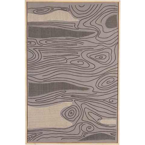 Zuiver Shallow Schilderij Stof 68x104