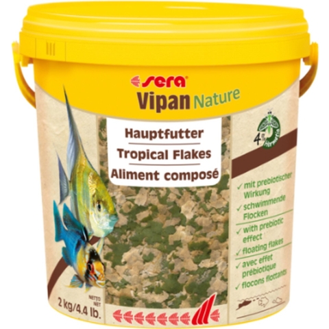 Sera Sera Vipan Nature 4kg - grote vlok