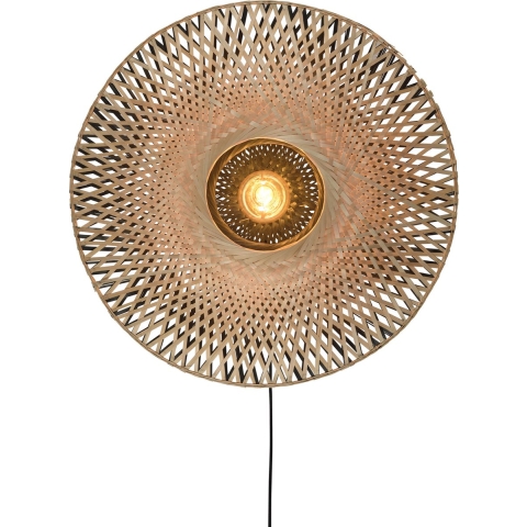 Good&Mojo Kalimantan Wandlamp LargeØ87 Naturel